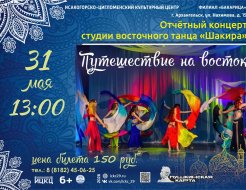 Отчётный концерт студии восточного танца «Шакира»