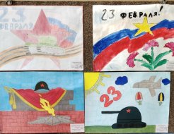 Итоги конкурса рисунков и фотографий «Защитника Отечества»