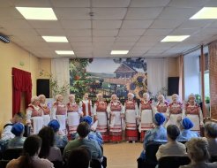 Отчётный концерт студии хорового пения «Русская песня» «А годы летят…»